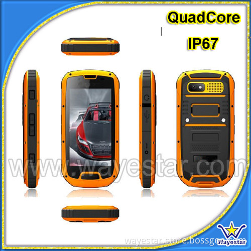 Tri-proof 4.3 inch MTK6589 Quad Core 3G Android 4.2 Smartphone